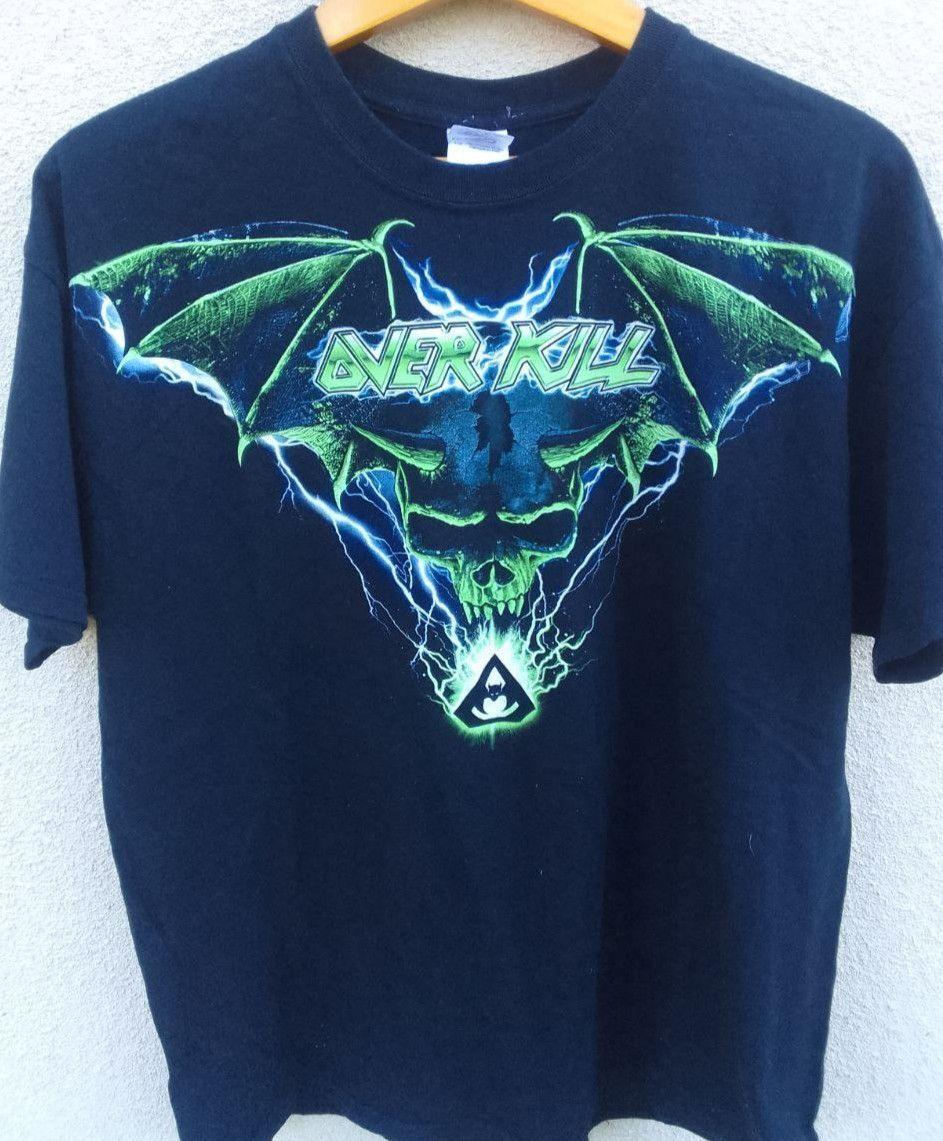 90s Remake Overkill The Electric Age T-shirt short sleeve tee Unisex L