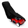ABGE-2 Pcs 193X63.5X112cm Black Universal Waterproof Lawn Mower Rain Cover Garden Overall Size Drawstring Weather Protection