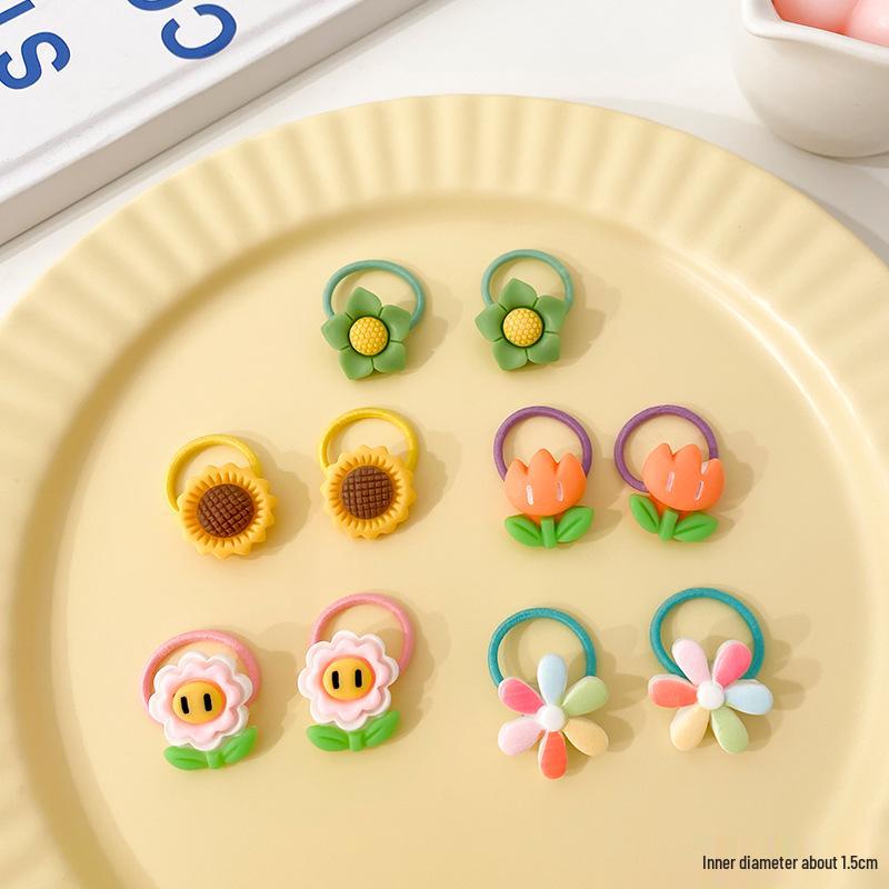 

Infant Safe Hair Ties for Braiding - Gentle Elastic Bands for Baby & Toddler Hair Standard