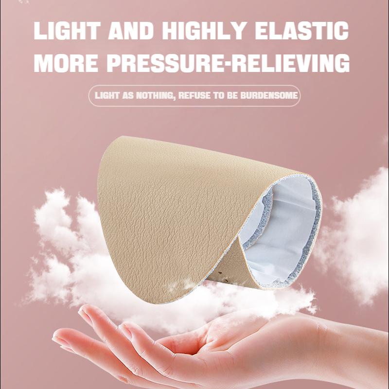 1Pair Leather Women Shoes Insoles Soft Non-slip Shoe Pads Comfort Arch Support Insole for Feet Plantar Fasciitis Relief Inserts