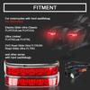 Saddlebag Housing Tail Run Brake Turn Light Lamp for Touring Street Road Glide CVO Electra Glide Ultra Classic Ultra 2014-2024