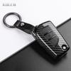 Abs Carbon Fiber Style Car Key Case Cover For Toyota Camry Rav4 Forturner Hilux Auris Corolla Avensis Verso Yaris Aygo Scion Tc