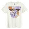Verstärktes Unisex-Erwachsenen-Tie-Dye-Schild Ramones-T-Shirt