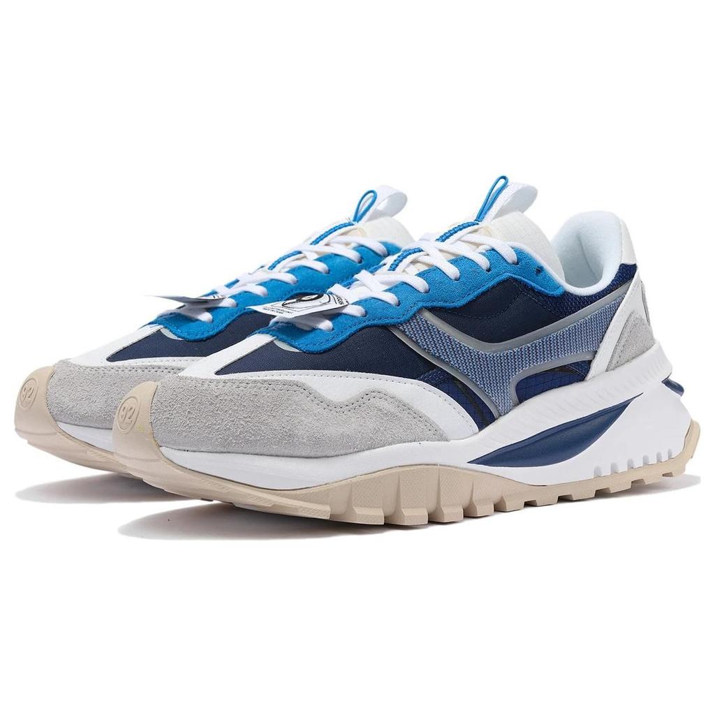 Li Ning Fangyuan Evo Comfortable Low-Top Running Shoes Men sneakers Micro-Crystal-Gray AGCR227-1