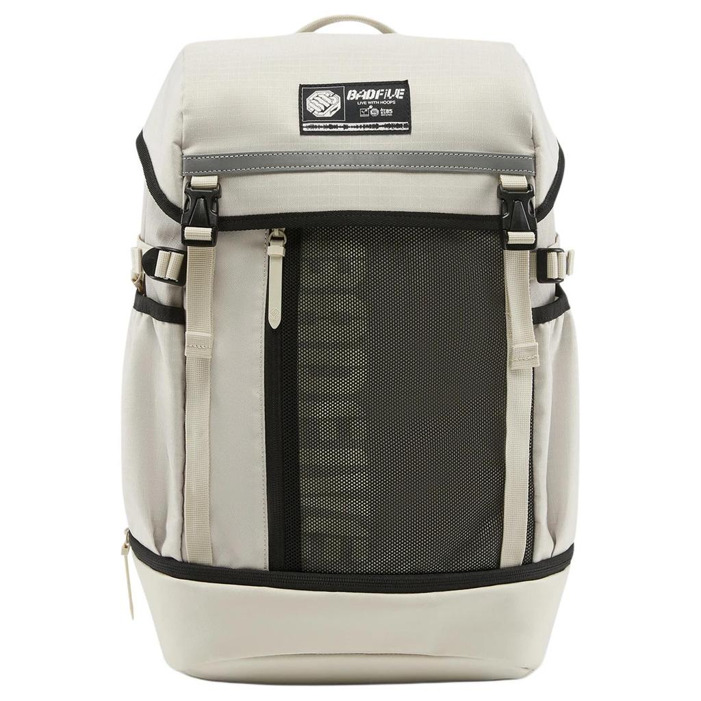 Li Ning Lightweight Backpack Unisex Gravel White Gray ABSV319-4