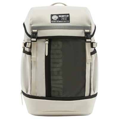 Lightweight Backpack Unisex Gravel White Gray ABSV319-4