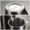 304 stainless steel thermal insulation double-layer beer cup multi-specification sanding slope conical water cup with handle gift