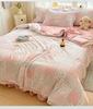 2026 New Cloud Feeling Puff Cotton Small Fresh Lace Bed Cover Bed Sheet Style Summer Quilt - Summer