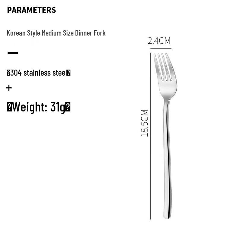 

304 Stainless Steel Korean Soup & Coffee Spoons