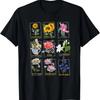 Flowers Sunflower Marigold Tulip Daffodil Rose Jasmine T-Shirt