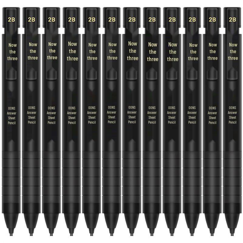 Deli S700 2B Exam Mechanical Pencil, 12-Pack
