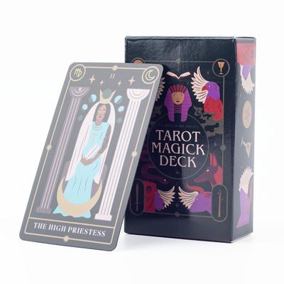 Talia Kart Tarota Magicznego Stołowa Talia Kart Oracle na Imprezę Wróżenie i Duchowe Przebudzenie Gra Planszowa