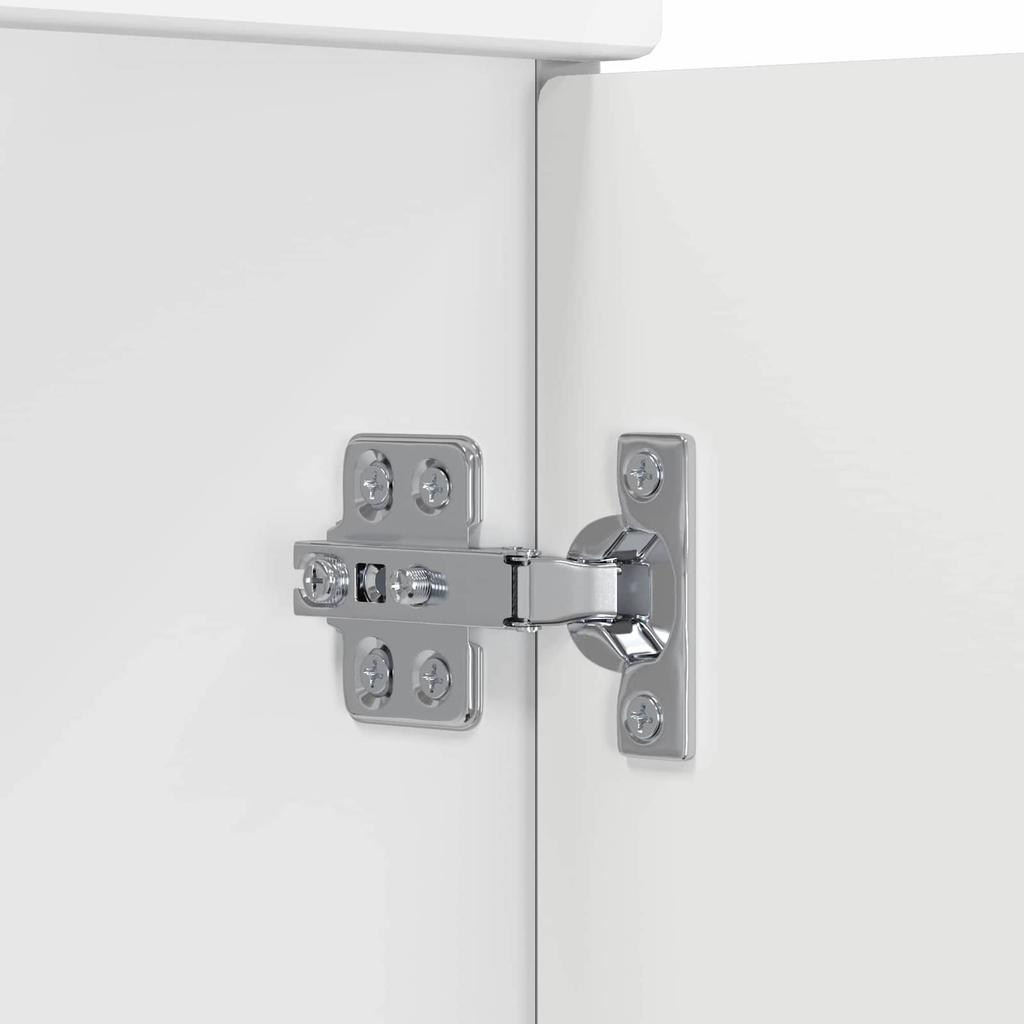 Bathroom Cabinet White 54 x 41 x 70 cm Engineered Wood
