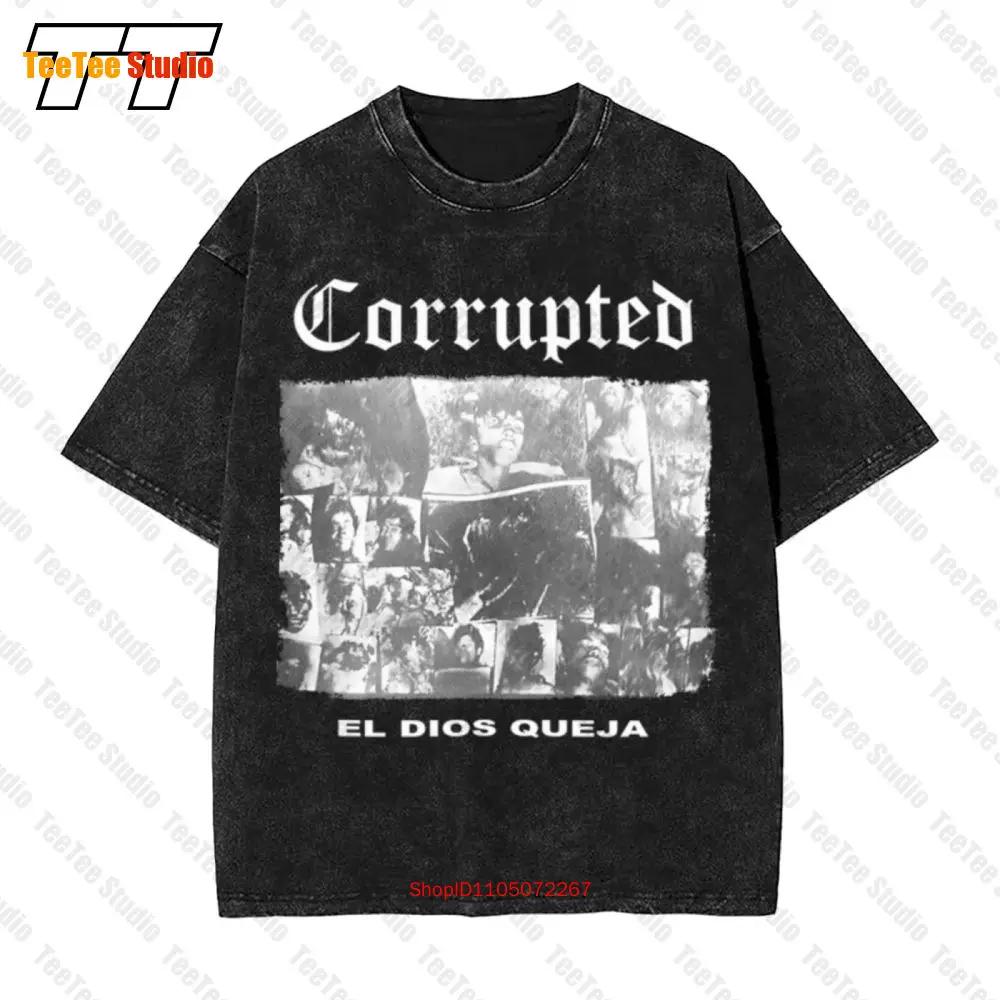 Corrupted El Dios Queja Vintage Oversized TShirt 3LGV S