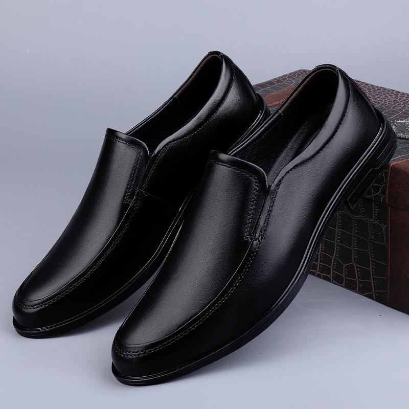 Fashion High Quality Slip-on Flats New Arrival Man Casual Shoes Fashion Genuine Leather Loafers Adults Mens Oxford Shoes Business Shoes