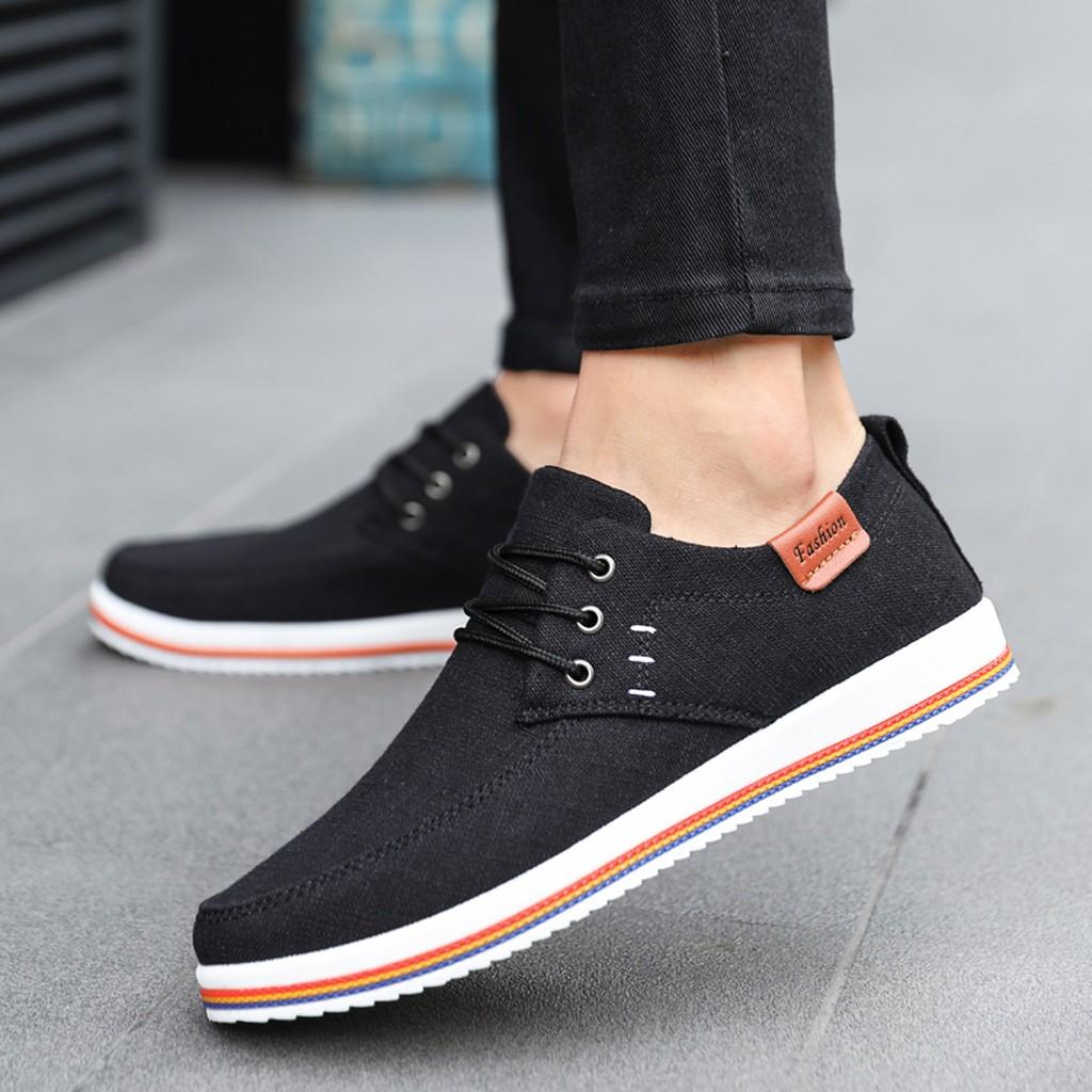 Fashion Men Shoes Outdoor Canvas Casual Shoes Comfortable Summer Men