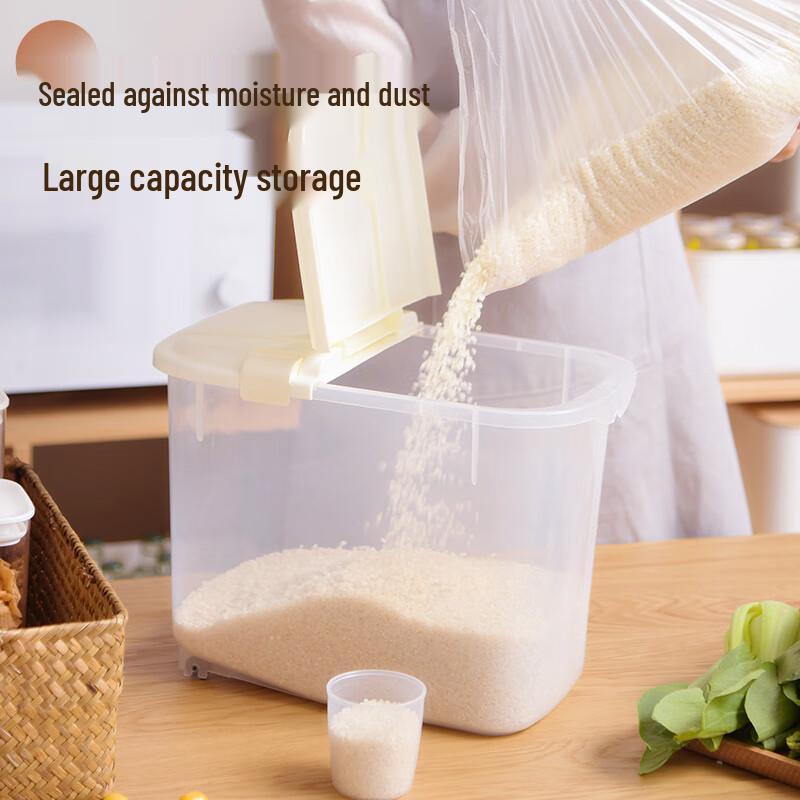 Xilong Sealed Rice Storage Container with Wheels