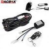 LED Light Bar Wiring Harness 12V 40A Relay Wireless On-off Switch 180W\300w Offroad Car Strobe Work Head Fog Light 2 Leads Wire