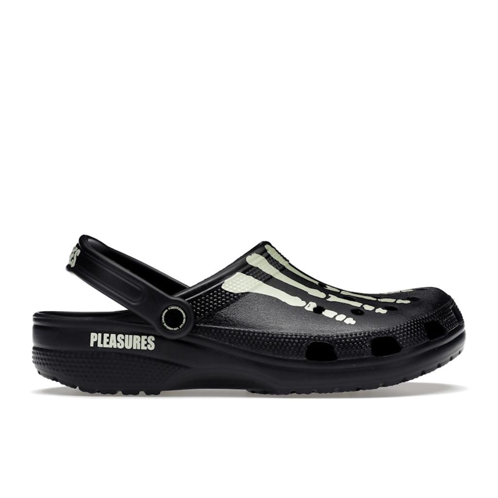 Crocs Pleasures X Classic Clog Skeleton - Glow In the Dark Unisex Sneakers Black 208267-001