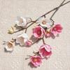 Floral Art Simulation Big Magnolia Real Touch Fake Flower  Wedding Party Decor