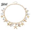 Body Chain Bohemia Style Beach Waist Imitation Pearl Starfish Conch