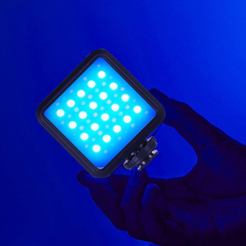 LED Phone Light, SelfieLight, 1800mAh Rechargeable Clip Video Light, 3000K-7000K Dimmable for Phone, Camera