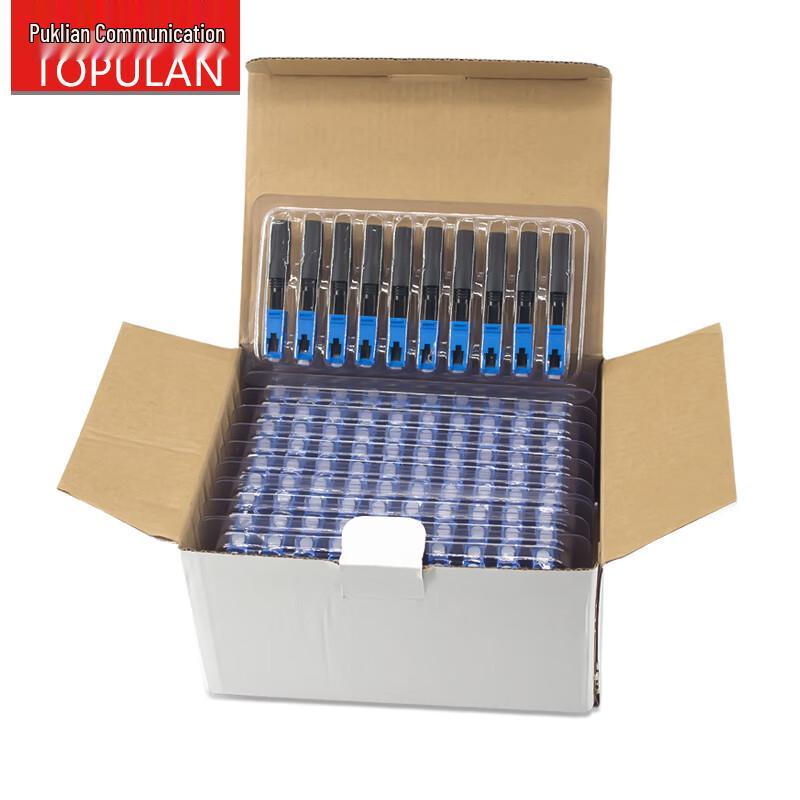 TOPULAN Fiber Optic Cold Connectors & Heat Shrink Tubes