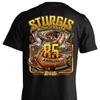 2025 Sturgis Motorcycle Rally Viper Steampunk T Shirt - 85th Anniversary (BACK PRINT)