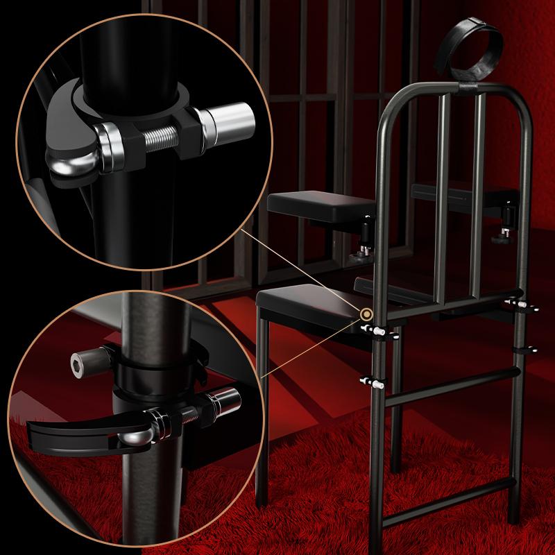 Adult's BDSM Chair Erotic Slave Sex Torture Sex Bondage Household Fixture Handcuffs Sex Furniture