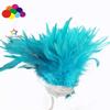 Whole 900PCS Fade Rooster Feathers Dyeing 5-6" Hackle 12-15 Cm Strung DIY Chicken Plume Jewelry Costume Hat Party Mask