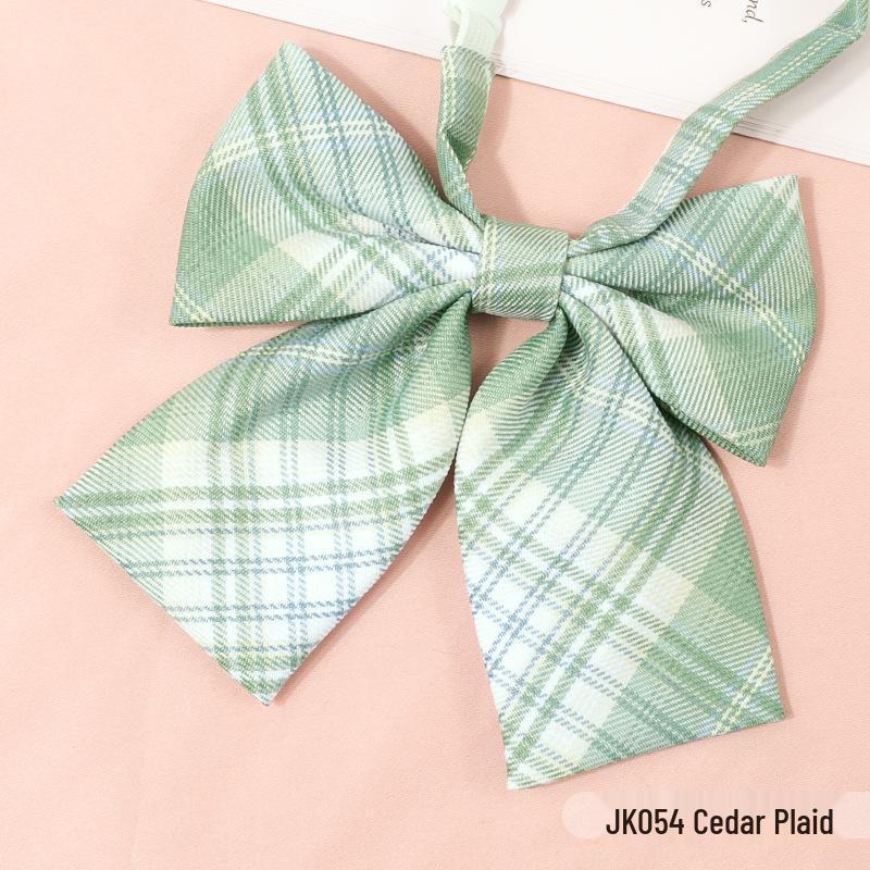 No-Tie JK Japanese-Korean Style Ribbon Bow Tie for Women & Men - Butterfly Knot, Sailor Suit, Graduation & Academy Style