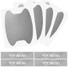 Car Door Sticker Carbon Fiber Scratches Auto Handle Protection Film For Mini Cooper One S Clubman R50 R53 R56 R60 F55 F56 R57 R58 R59