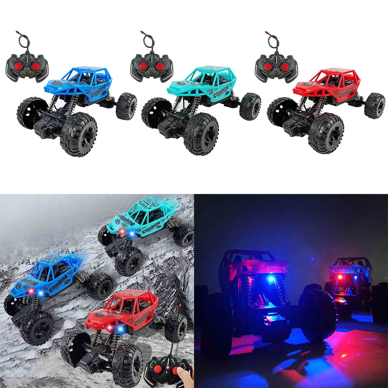 

Детская модель автомобиля с дистанционным управлением, детская игрушка, пустынный четырехколесный внедорожник, детская лучшая игрушка в подарок на день рождения красный