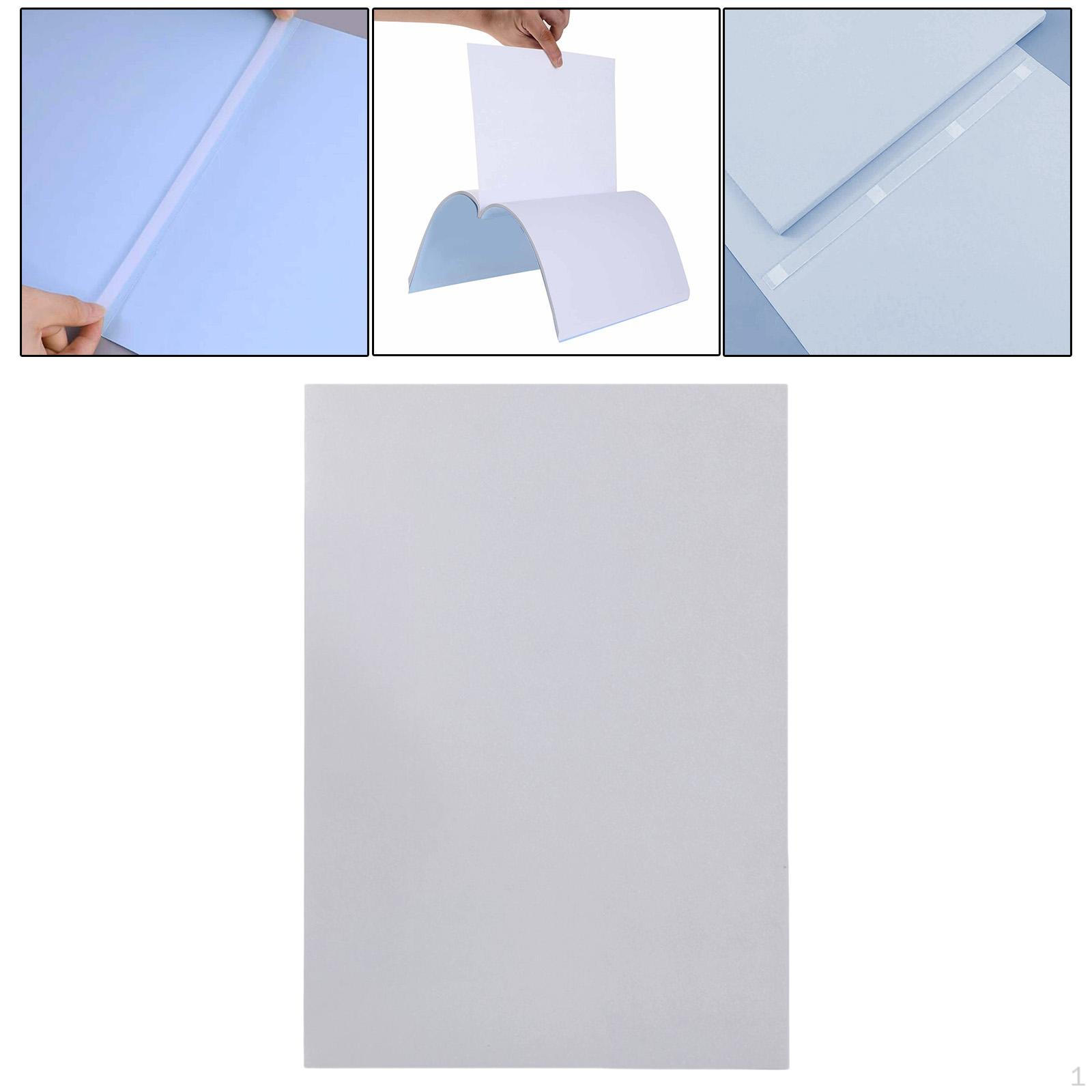 

Thermal Glue Sheet,A4 Size Book Binding Repair EVA,Cuttable,Hot Melt Machine