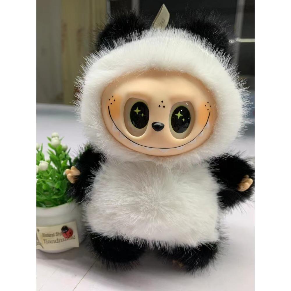 Виниловая Плюшевая Игрушка Красная Панда Подвеска Кукла Плюшевая Подвеска Сумка Подвеска Сердце 18cm чёрный