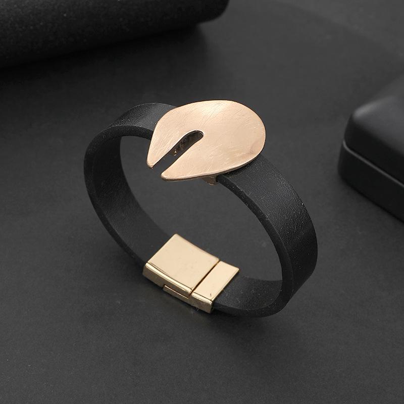 

Bracelet Bracelet Geometric Brushed Design Sense High-End Simple Women S Jewelry