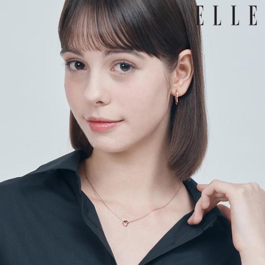 Ella Petite Heart Q Necklace ELBRNN215