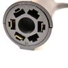 Trailer Power Conversion Plug 7 Pin Blade to 4 Pin Flat For RV Tow Truck Lights