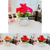 Simulated Peony Flower Bouquet With Realistic Design For Home And Event Decor