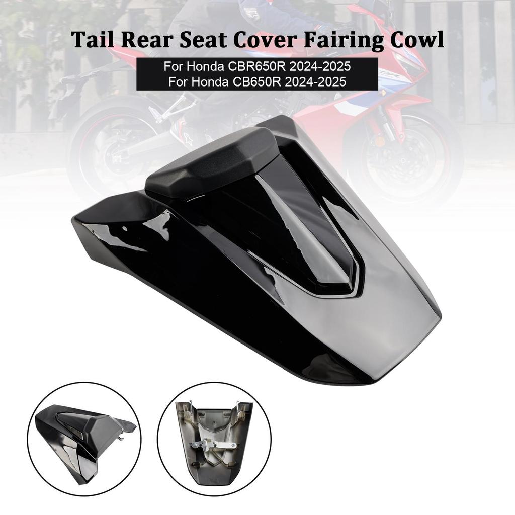 Rear Tail Fairing Seat Cover For Honda CBR650R CB650R 2024-2025 Matt Black