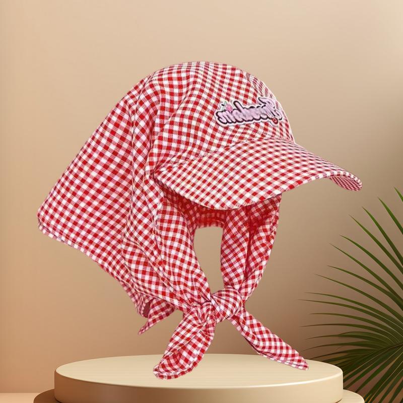 Niche Design Fashionable Sunshade Headscarf Hat Men's and Women's Caps Spring and Summer Shopping Camping Anti-sun Hat