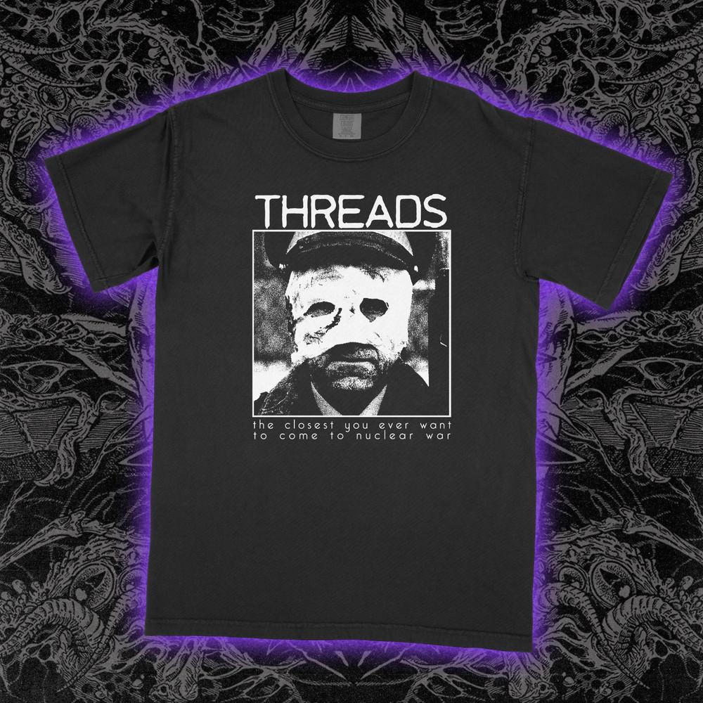

Threads 1984 T-Shirt Nuclear War Film Horror Cult Classic Graphic Tee Unisex L