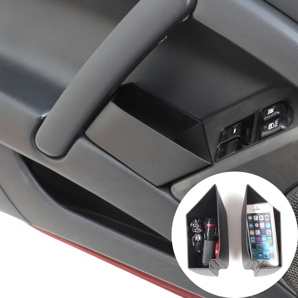 Black ABS Door Armrest Storage Box Fits For Mitsubishi ECLIPSE 2006-2011