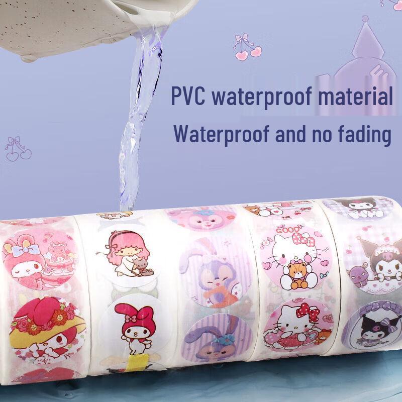 Disney Sanrio Kuromi Children's Reward Sticker Roll