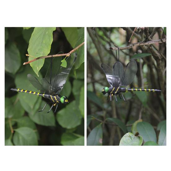 Τρισδιάστατο Τεχνητό Εντομοαπωθητικό Λιβελούλας Εξωτερικού Χώρου Ψεύτικη Λιβελούλα Κρεμαστό Στολίδι Απωθητικό Μύγας Συντροφιά για Κήπο, Κάμπινγκ, Αυλή