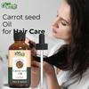 Organic Zing Carrot Seed Carrier Oil Pure & Natural for Skin, Face, Hair Care, Aromatherapy & Massage - 30ml