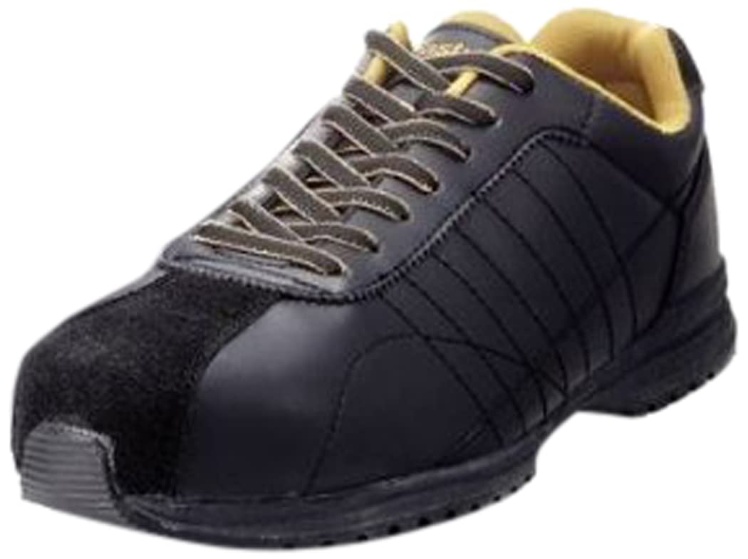 

Dynasty Grip Safety Shoes Sneakers Slip Resistant Highest Category 5 JSAA Class A Normal Black 28 [Donkel] (For Work) DG-22 Men s чорний