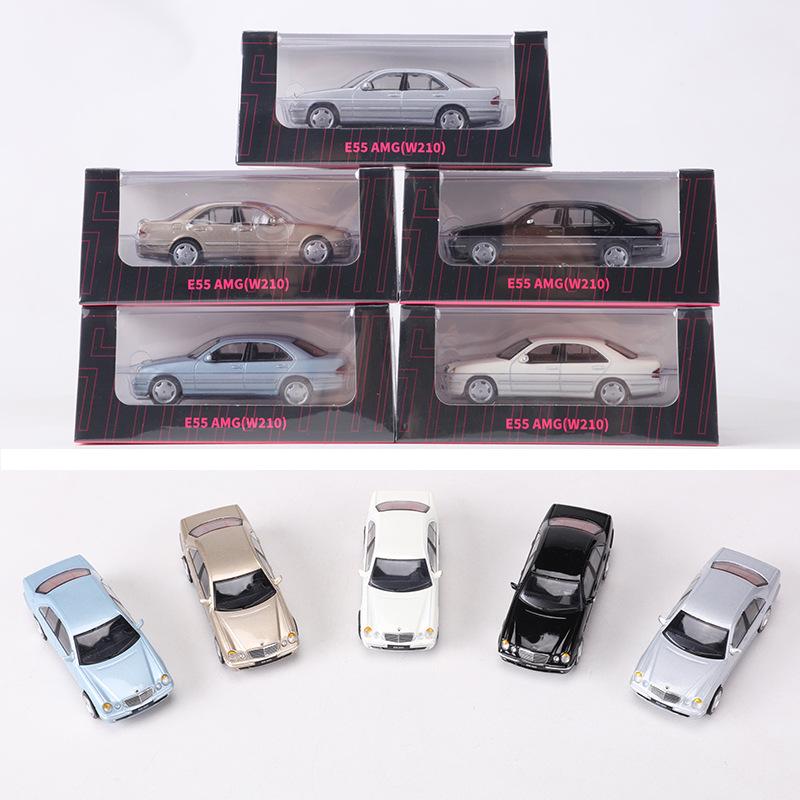 Shadow 1:64 Mercedes-Benz E55 AMG W210 Alloy Car Model Collection