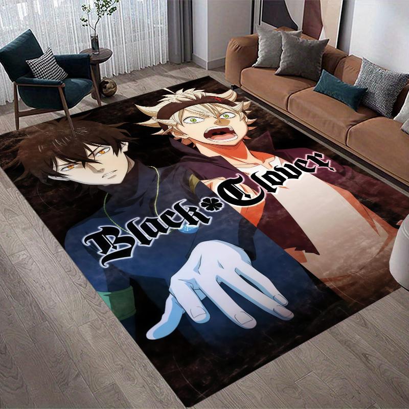 Yuno&Asta Home Sofa Decoration for Living Room & Bedroom, Non‑Slip Play Flannel Floor Mat for Game Room