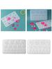 Diamonds Love Crystal Glue Drop Mold Heart Curtain Jewelry Keys Chain Pendant Ornaments Silicone Mold for Crafts